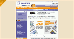 Desktop Screenshot of bellparts.com